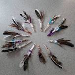 Reiki Development Day: Feather wand making