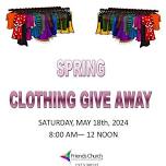 Friends Church Spring Clothing Give Away