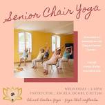 Chair Yoga for the Senior Center