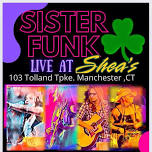 Sister Funk full band outdoor at Sheas