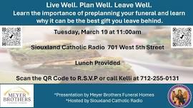 Live Well. Plan Well. Leave Well.