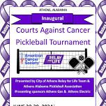 City of Athens Relay for Life Courts Against Cancer Pickleball Tournament