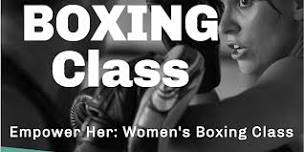 Real estate professionals! Join us for an empowering boxing class!