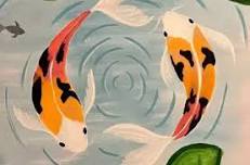 Broad Ripple Summer Paint Party – Serene Koi