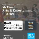 McComb Arts & Entertainment District Cultural Plan Presentation