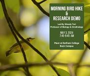 Morning Bird Hike & Research Demo — Cope Environmental Center