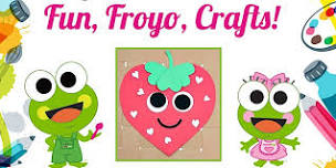 Strawberry Crafts for Kids by sweetFrog Catonsville