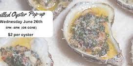 Grilled Oyster POP-UP at Settle Down Easy Brewing