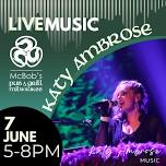 Katy Ambrose live music at McBob’s!