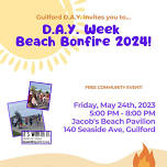 DAY Week BEACH BONFIRE!!