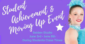 Student Achievement & Moving Up Event Selden Studio