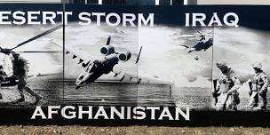 Official Unveiling Desert Storm/Iraq/Afghanistan Mural Wall