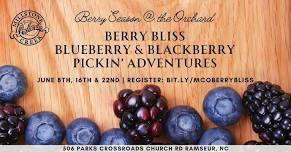 Berry Bliss: U-Pick Blueberry & Blackberry Pickin’ Adventures