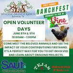 RanchFest Volunteer Day