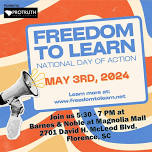 Freedom to Learn Day @ Barnes & Noble (Magnolia Mall)