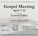 Gospel Meeting with Lowell Sallee