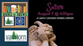 Books & Brews - Satire