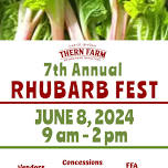 7th Annual Rhubarb Fest