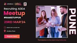 Recruiting ADDA Meetup Pune