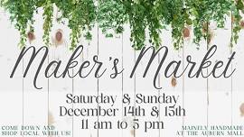 4th Annual Holiday Maker's Market - Auburn Mall