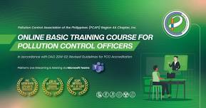 PCAPI R4A ONLINE BASIC TRAINING FOR POLLUTION CONTROL OFFICERS (PCOs)