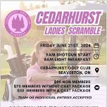 Cedarhurst Ladies Scramble Tournament