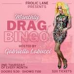 Drag Bingo @ Frolic Lane Warrnambool May 9th