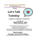 Let's Talk Tuesday Community Workshop - Talk 