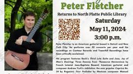 Peter Fletcher Classical Guitarist Concert