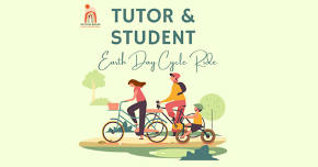 Tutor & Student Earth Day Cycle Ride