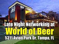 Late Nite Networking for Real Estate Investors at World of Beers