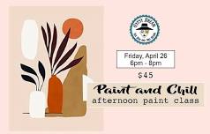 Paint & Chill Evening Painting Class