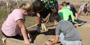 Three Sisters Garden Planting