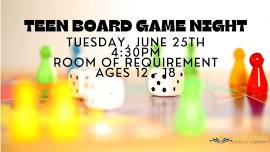 Teen Board Game Night