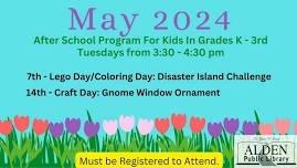 After School Program for kids in grades K-3rd