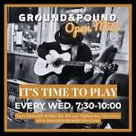 Open Mic! — Ground & Pound Coffee