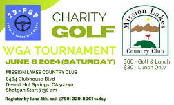 MISSION LAKES COUNTRY CLUB CHARITY GOLF FOR 29-PSP