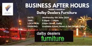 June Business After Hours Event Hosted by Dalby Dealers Furniture