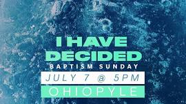 Baptism Sunday