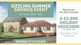 Sizzling Summer Savings Event at High Moor View