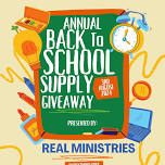 Annual Back To School Supply Giveaway