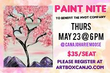 Paint Nite to Benefit MVDT