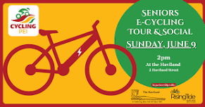 Senior's E-cycling Tour and Social — Cycling PEI