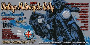CBMC - Vintage Motorcycle Rally - 34th Annual