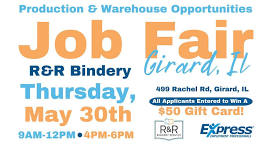 R&R Bindery Job Fair