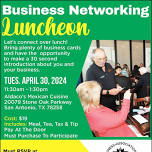 Business Networking Luncheon