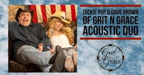 Grit N Grace Acoustic Duo - Dave Brown and Jackie Pop at JP's Tavern