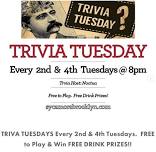 Trivia Tuesday at Sycamore