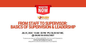 From Staff to Supervisor: Basics of Supervision & Leadership