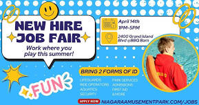 2024 New Hire Job Fair | Niagara Amusement Park & Splash World